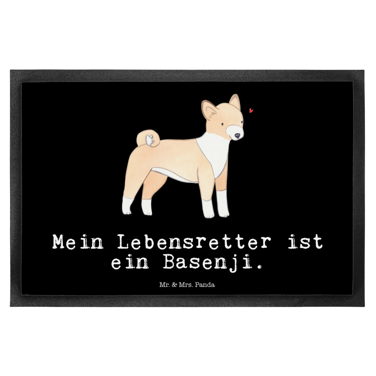 Fußmatte Basenji Lebensretter Schmutzfangteppich, Abtretmatte, abstreifer, Eingangsteppich, Abtreter, außenmatte, flurmatte, Schmutzfänger, Eingangsmatte, Fußabtreter, Türvorleger, Schuhabstreifer, hausmatte, Haustürmatte, Schmutzfangmatte, Fußabstreifer, Outdoor-Matte, Fussmatte, Schmutzmatte, Bodenvorleger, Türmatte, Vorleger, teppichmatte, Gummi-Fußmatte, Gummimatte, bodenmatte, matte haustür, fußmatte, Sauberlaufmatte, Hunderasse, Rassehund, Hundebesitzer, Tierfreund, Welpe, Hund, Schenken, Geschenk, Kongo-Terrier, Basenji
