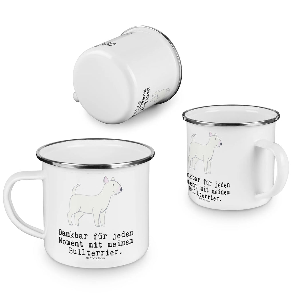 Enamel camping mug Bull Terrier Moment metal camping mug, outdoor cup, camp coffee mug, lightweight camping mug, camping metal cup, camping mug, adventure mug, camper mug, enamel mug, steel mug for camping, campfire mug, travel mug, stainless steel drinking cup, bushcraft mug, enamel camping cup, backpacking mug, enamel drinking mug, hiking mug, tin coffee cup, metal cup, Dog, dog breed, purebred dog, dog owner, gift, animal lover, giving, puppy