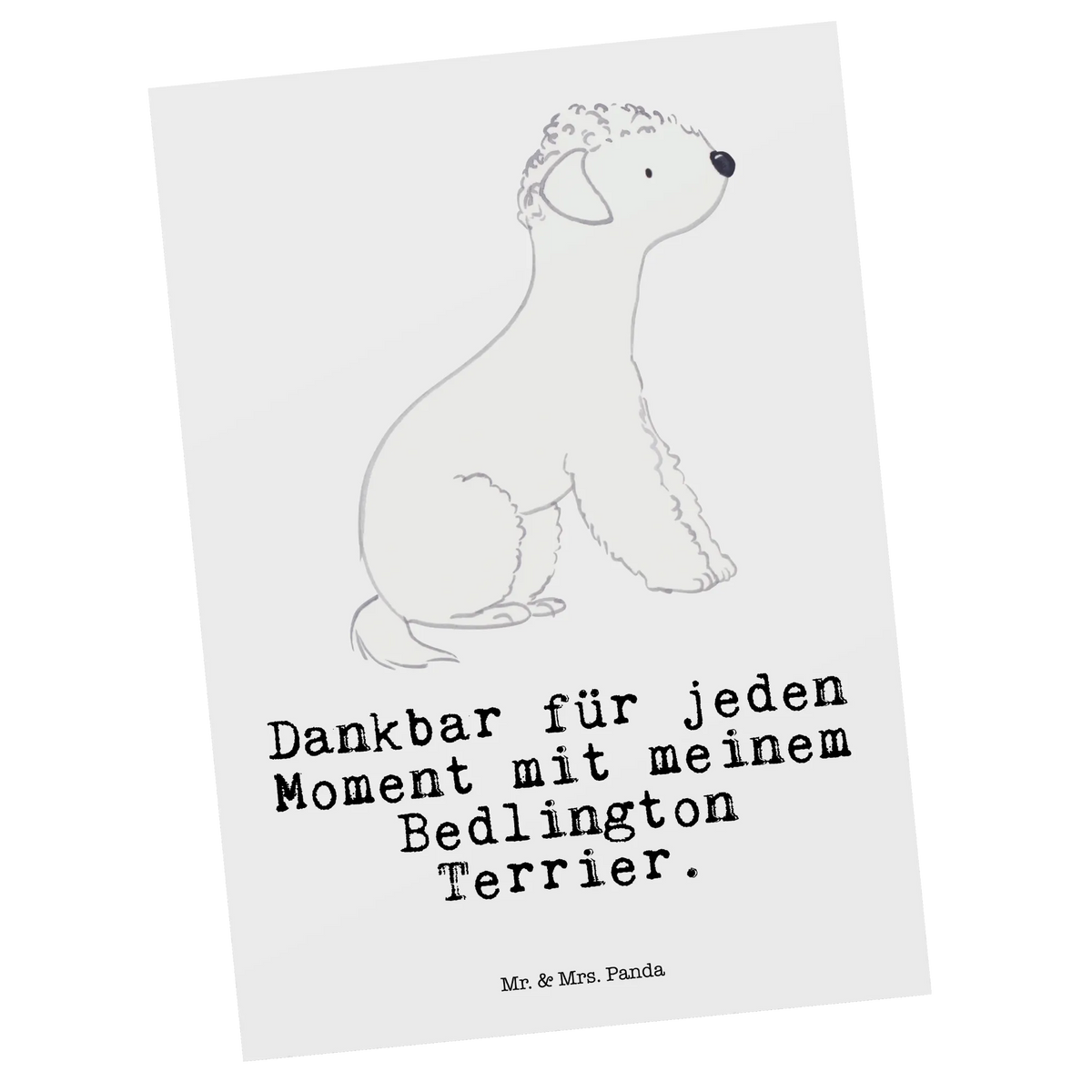 Postkarte Bedlington Terrier Moment Designkarte, Fotokarte, Postkarten, bildkarte, Motivkarte, kunstkarte, Grußkarte, einzelkarte, Ansichtskarten, spruchkarte, Postkarte, Kunstkarten, Ansichtskarte, Geschenk, Schenken, Hund, Hunderasse, Rassehund, Hundebesitzer, Tierfreund, Welpe, Bedlington Terrier, Terrier
