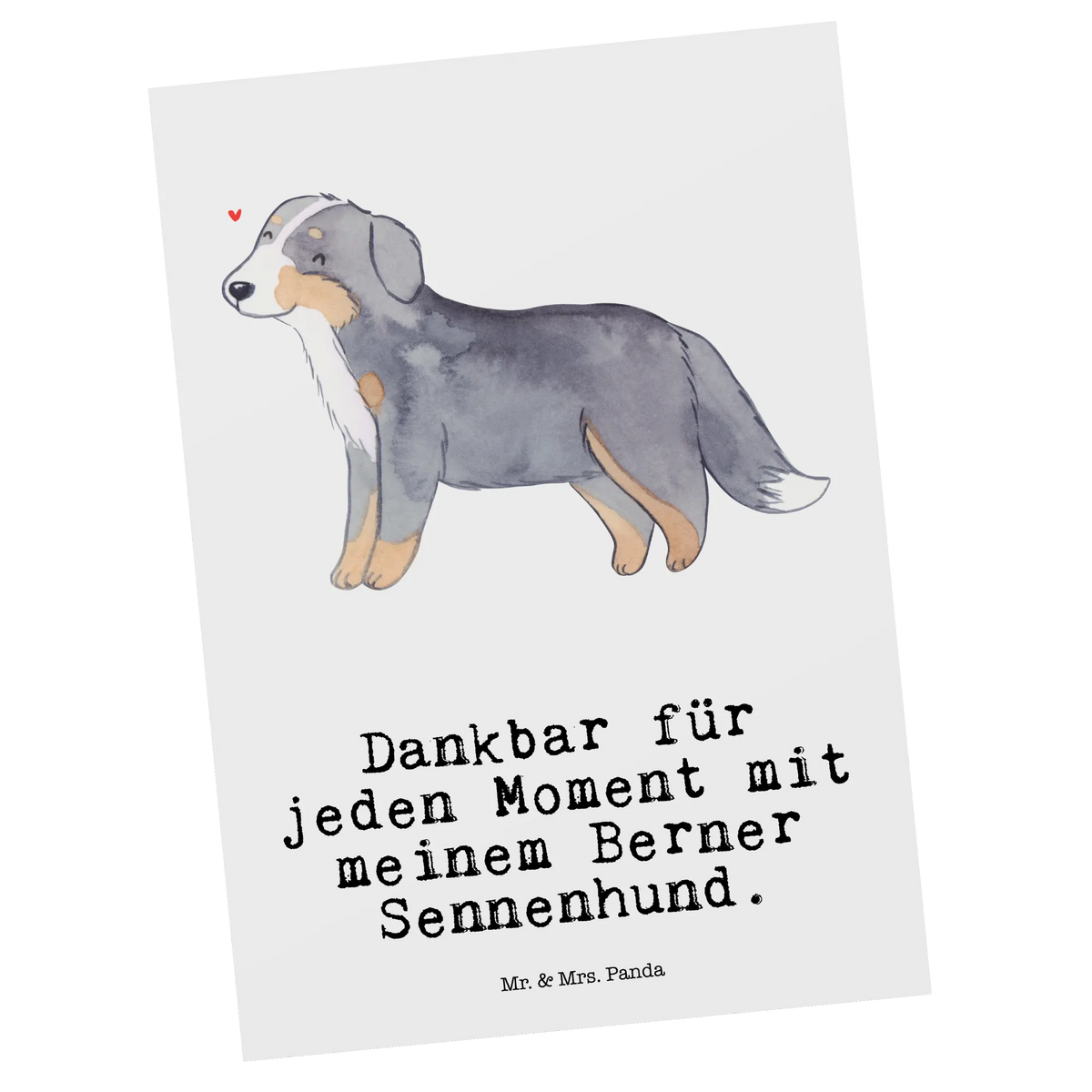 Postcard Bernese Mountain Dog Moment invitation, postcards, paper, invitation card, gift card, card, Postcard, gift, letter, Dog, dog breed, purebred dog, dog owner, animal lover, giving, puppy