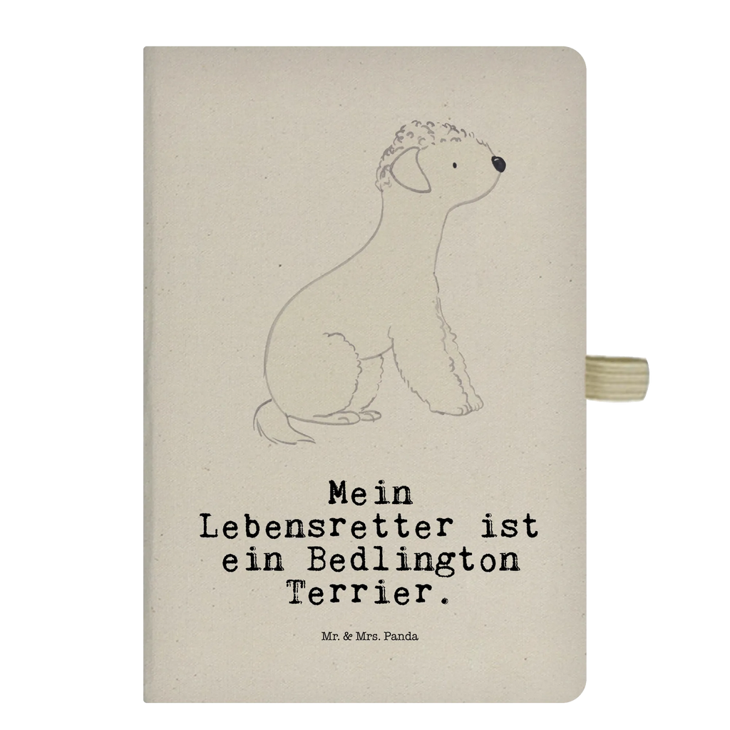 Cotton notebook Bedlington Terrier Lifesaver writing book, sketchbook, entry book, journal, notepad, address book, notebook, diary, notes, Dog, dog breed, purebred dog, dog owner, gift, animal lover, giving, puppy
