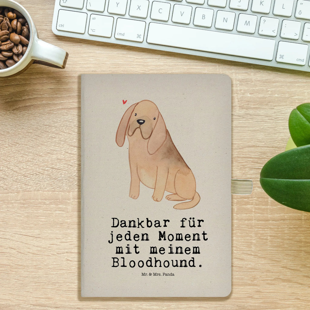 Cotton notebook Bloodhound moment diary, notes, journal, entry book, notebook, sketchbook, notepad, writing book, address book, Dog, dog breed, purebred dog, dog owner, gift, animal lover, giving, puppy