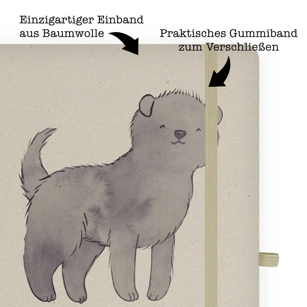 Cotton notebook Affenpinscher moment notes, journal, address book, sketchbook, notebook, notepad, entry book, diary, writing book, Dog, dog breed, purebred dog, dog owner, gift, animal lover, giving, puppy