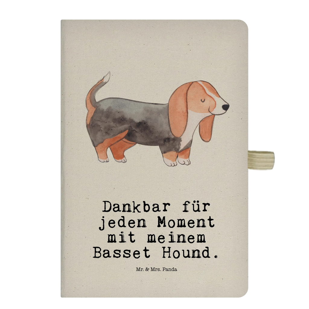 Cotton notebook Basset Hound Moment notebook, writing book, notepad, journal, address book, notes, entry book, diary, sketchbook, Dog, dog breed, purebred dog, dog owner, gift, animal lover, giving, puppy