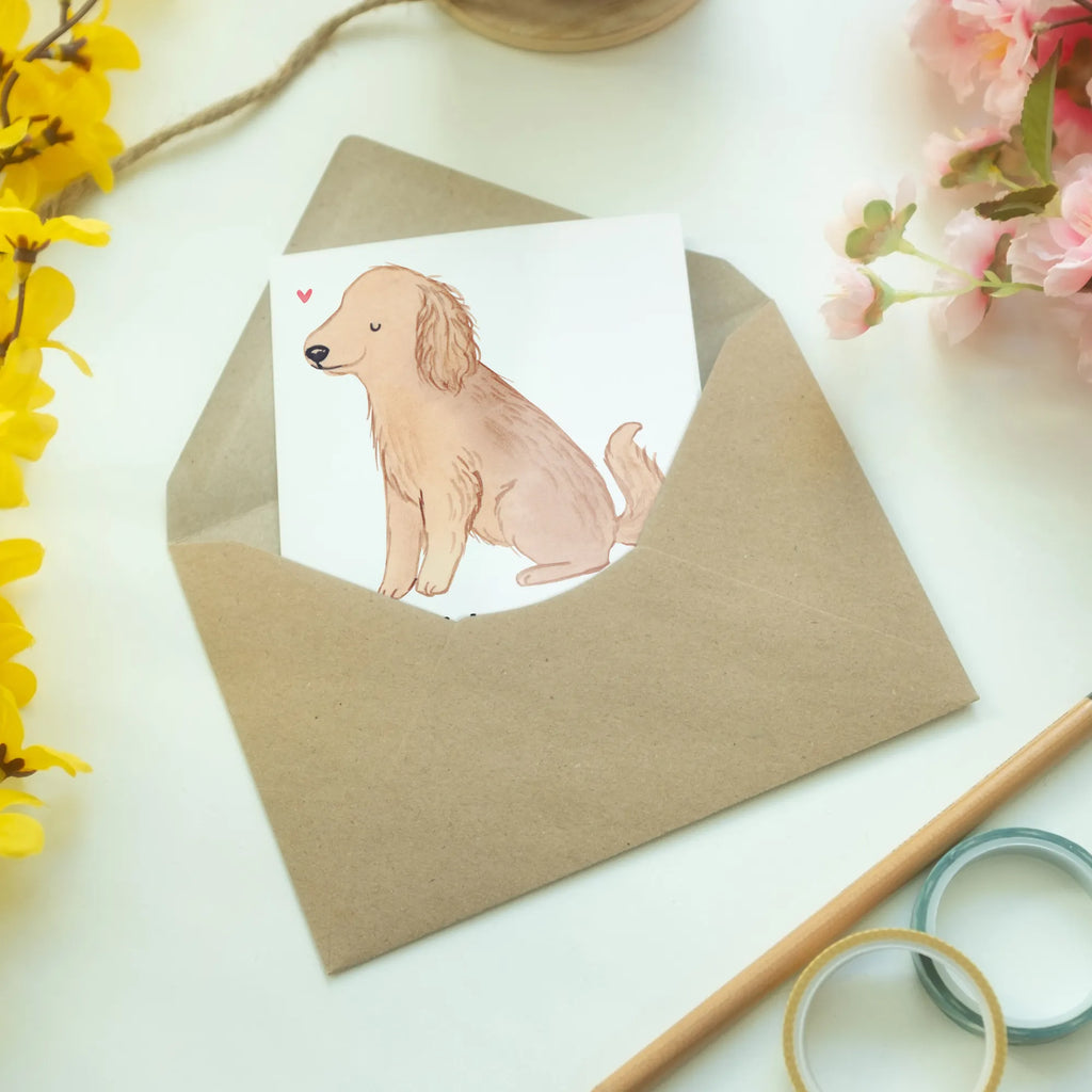 Greetings card Cocker Spaniel Moment birthday card, folding card, greeting card, wedding card, invitation card, Dog, dog breed, purebred dog, dog owner, gift, animal lover, giving, puppy