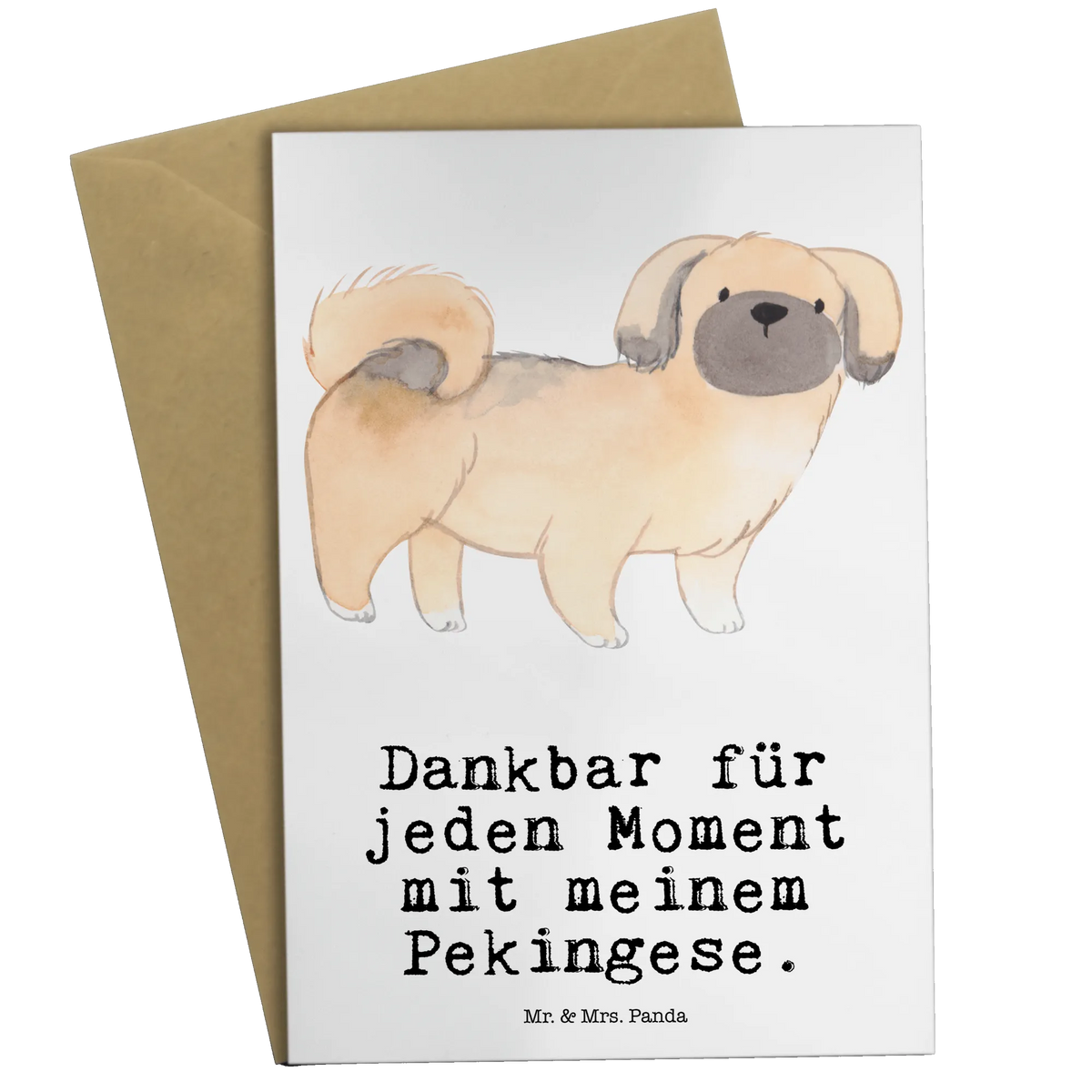 Grußkarte Pekingese Moment jubiläumskarte, vatertagskarte, osterkarte, Grußkarten, babykarte, abiturkarte, einladungskarten, glückwunschkarten, Klappkarte, Beileidskarte, Motivkarte, osterkarten, hochzeitskarten, valentinstagskarte, weihnachtskarten, firmungskarte, kommunionskarte, neujahrskarte, spruchkarte, Glückwunschkarte, dankeskarten, Grußkarte, genesungskarte, Geschenk, Schenken, Hund, Hunderasse, Rassehund, Hundebesitzer, Tierfreund, Welpe, Peking-Palasthund, Pekingese, Pekinese