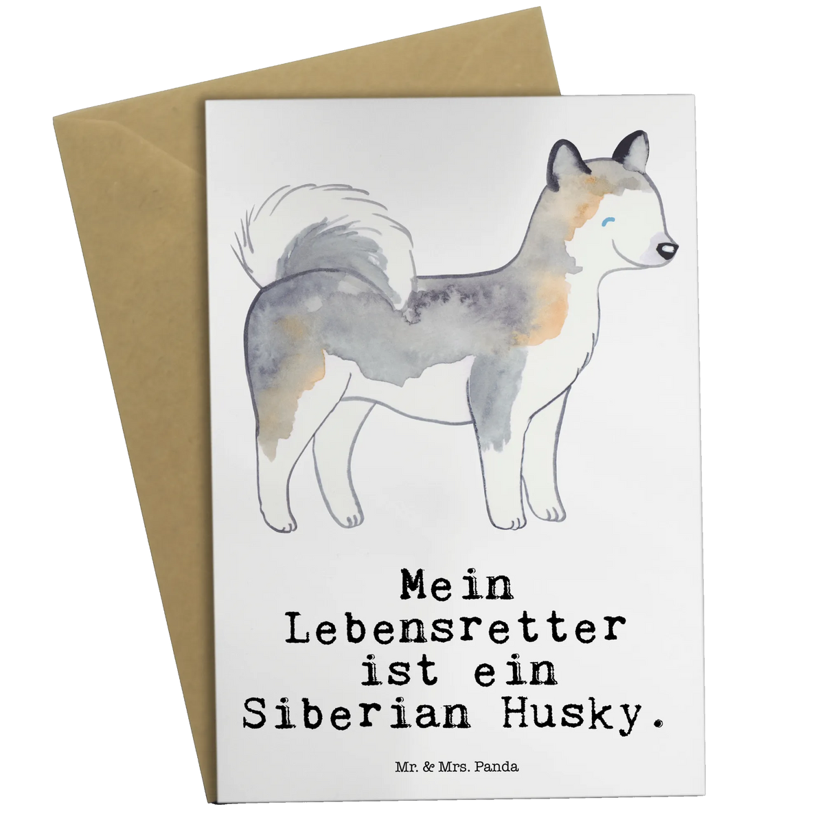 Grußkarte Siberian Husky Lebensretter Motivkarte, Glückwunschkarte, kommunionskarte, spruchkarte, jubiläumskarte, dankeskarten, Klappkarte, neujahrskarte, valentinstagskarte, osterkarte, Grußkarten, glückwunschkarten, osterkarten, Beileidskarte, genesungskarte, babykarte, Grußkarte, weihnachtskarten, firmungskarte, vatertagskarte, hochzeitskarten, einladungskarten, abiturkarte, Geschenk, Schenken, Hund, Hunderasse, Rassehund, Hundebesitzer, Tierfreund, Welpe, Siberian Husky
