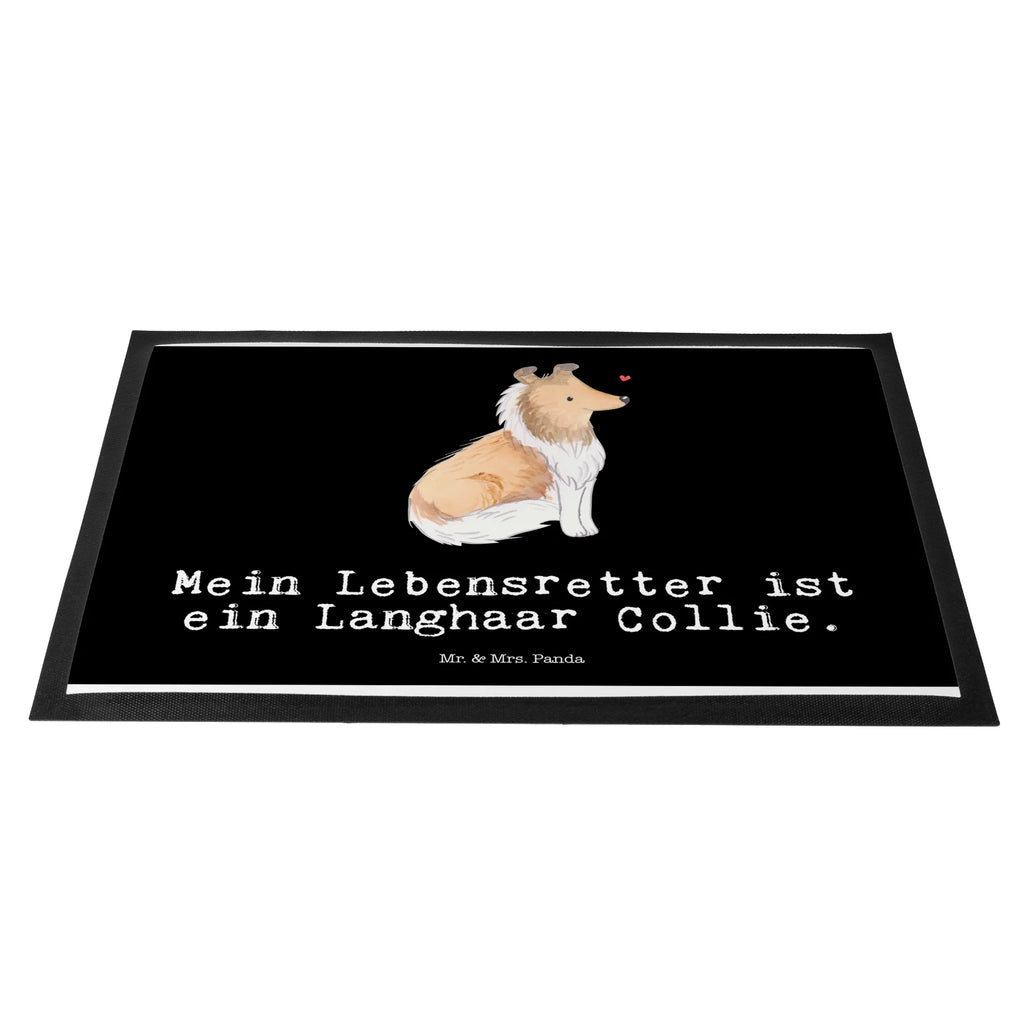 Doormat Long-haired Collie Lifesaver Dog, dog breed, purebred dog, dog owner, gift, animal lover, giving, puppy