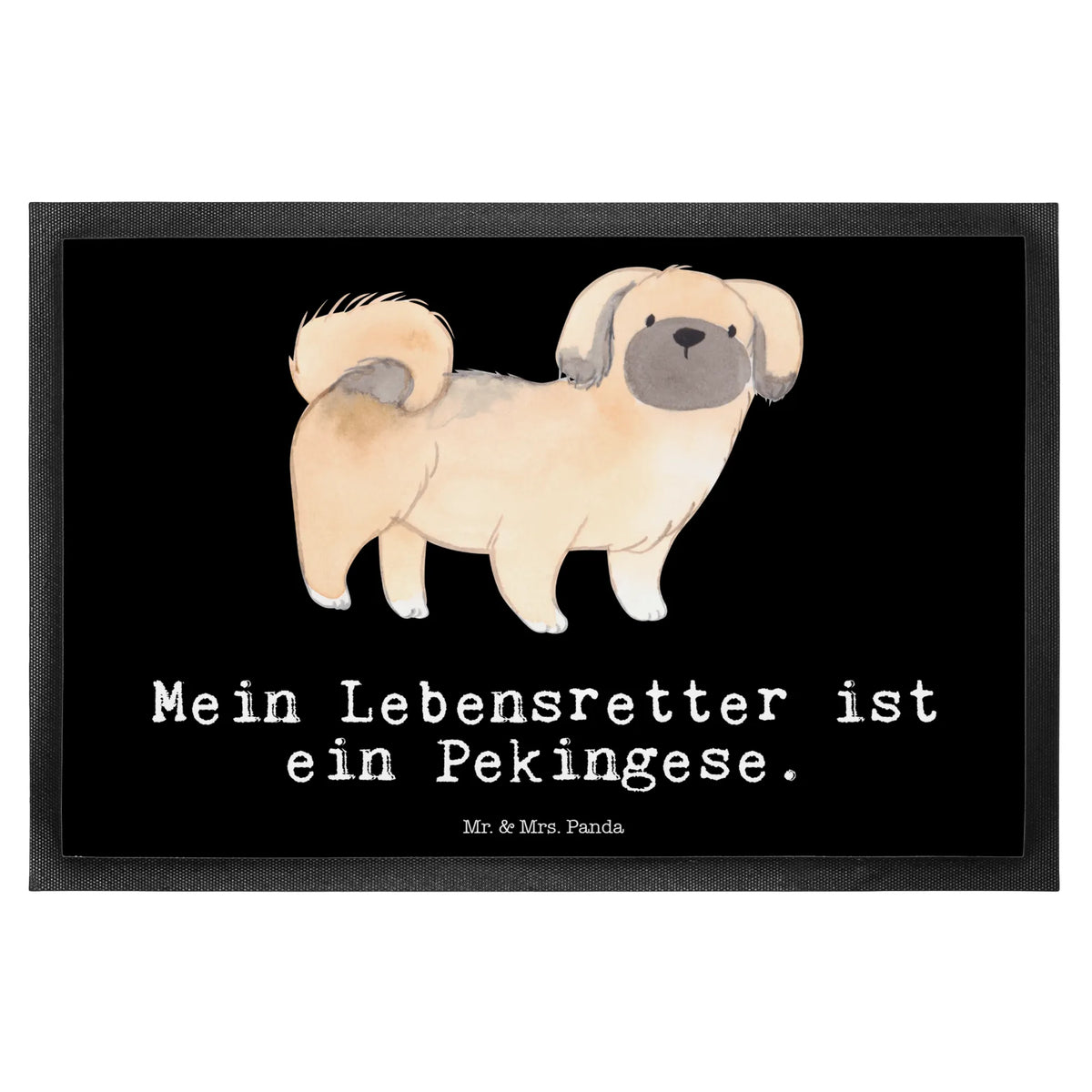Fußmatte Pekingese Lebensretter Eingangsmatte, flurmatte, Sauberlaufmatte, Vorleger, fußmatte, Schmutzfangteppich, Türvorleger, Abtreter, Eingangsteppich, Outdoor-Matte, Fußabtreter, Schmutzfangmatte, Gummimatte, Schuhabstreifer, Schmutzmatte, hausmatte, Türmatte, abstreifer, matte haustür, Haustürmatte, Fussmatte, außenmatte, Fußabstreifer, teppichmatte, bodenmatte, Gummi-Fußmatte, Abtretmatte, Schmutzfänger, Bodenvorleger, Hunderasse, Rassehund, Hundebesitzer, Tierfreund, Welpe, Hund, Schenken, Geschenk, Peking-Palasthund, Pekinese, Pekingese