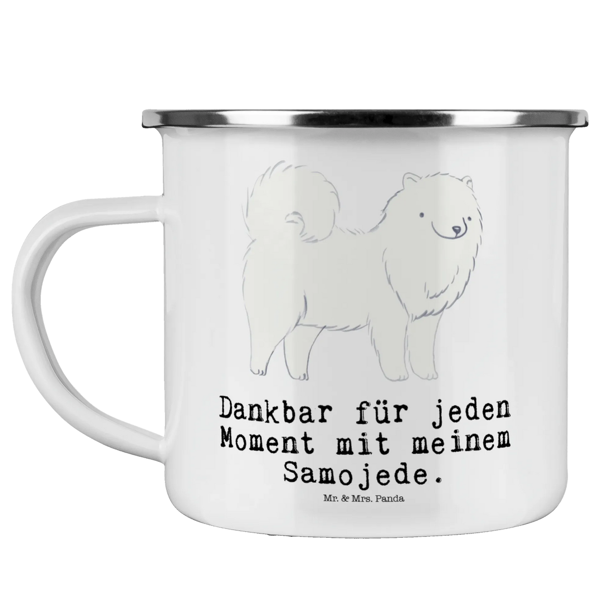 Camping Emaille Tasse Samojede Moment blechbecher, metallbecher, Reisebecher, Campingbecher, reisetasse, Kaffeepott, Outdoor Tasse, becher emaille, Blechtasse, Emaille Tasse, outdoortasse, Haferl, wandertasse, Campingtasse, Teebecher, Emaille Becher, Emailletasse, wanderbecher, Tasse Emaille, emaillebecher, Outdoor Becher, Teetasse, Motivtasse, Pott, Geschenk, Schenken, Hund, Hunderasse, Rassehund, Hundebesitzer, Tierfreund, Welpe, Samojedenspitz, Samojedenhund, Samojede