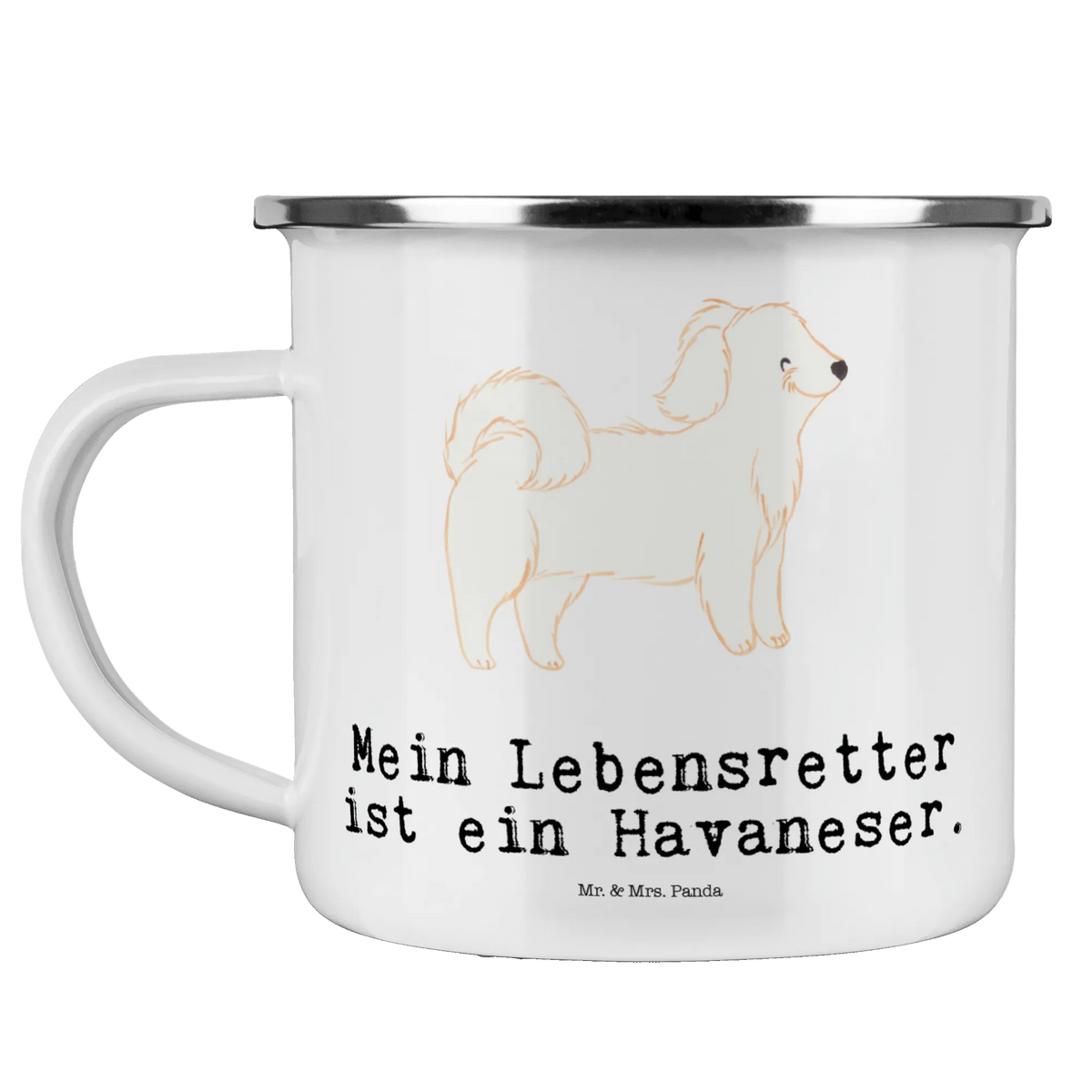 Camping Emaille Tasse Havaneser Lebensretter Haferl, blechbecher, Reisebecher, wandertasse, Outdoor Becher, Kaffeepott, Outdoor Tasse, Campingbecher, Blechtasse, Pott, wanderbecher, Tasse Emaille, Campingtasse, Motivtasse, Teebecher, Emaille Tasse, outdoortasse, Teetasse, Emaille Becher, becher emaille, reisetasse, Emailletasse, metallbecher, emaillebecher, Geschenk, Schenken, Hund, Hunderasse, Rassehund, Hundebesitzer, Tierfreund, Welpe, Bichón Habanero, Havaneser, Havi, Bichon Havanais