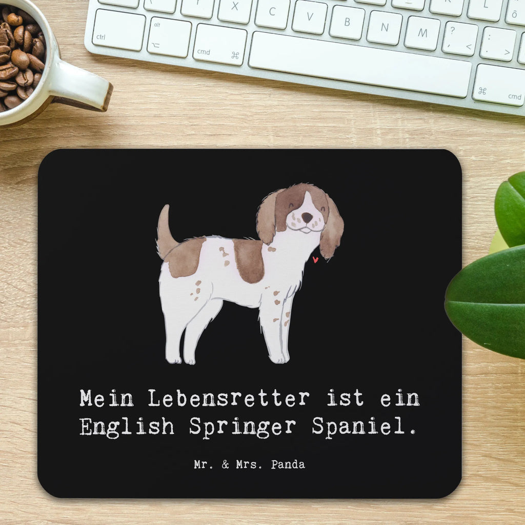 Mouse mat English Springer Spaniel Lifesaver Mouse Pad, Pad, fun, Work, Mouse, saying, mousepad, Study, Print, Gift, PC, Motif, Student, Office, Dog, dog breed, purebred dog, dog owner, gift, animal lover, giving, puppy