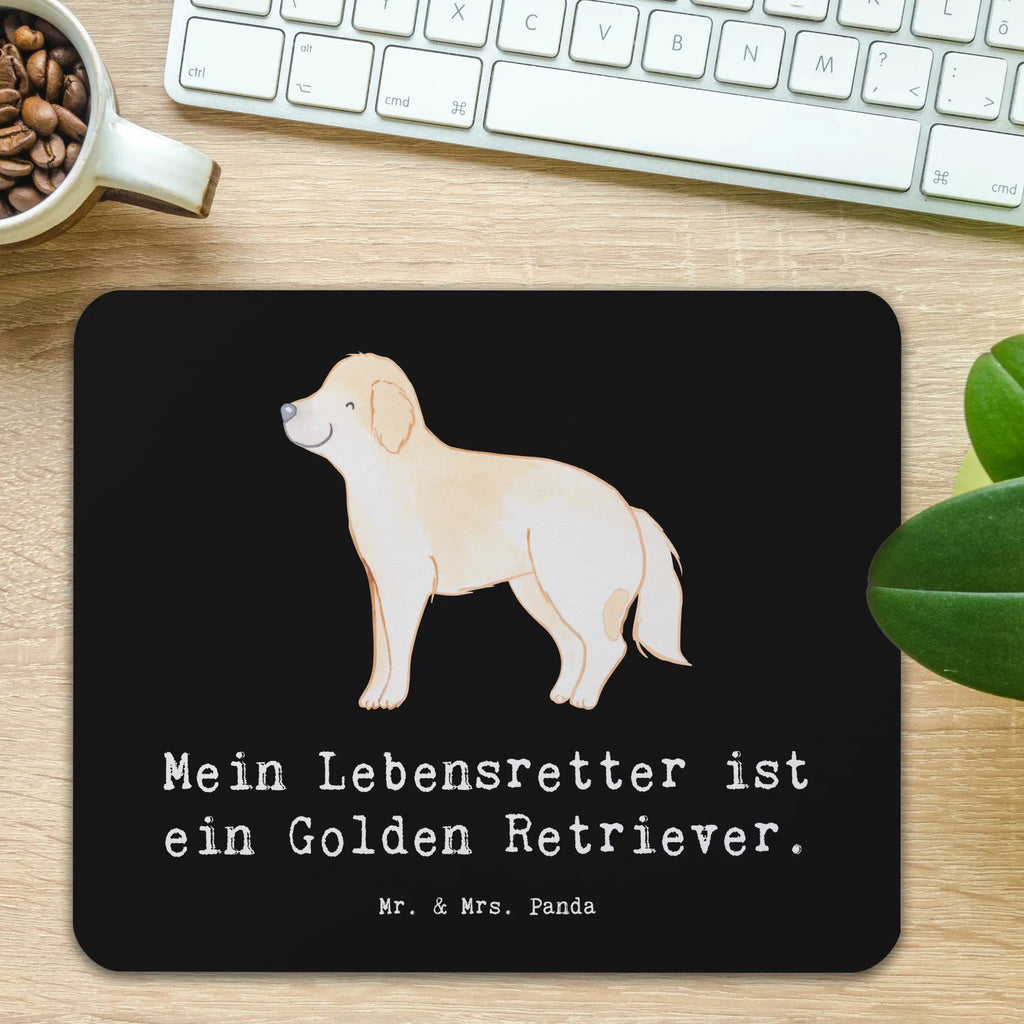 Mouse mat Golden Retriever Lifesaver Mauspad Büro, Mausunterlage, Mauspad, Designer Mauspad, Arbeitszimmer, Büroausstattung, PC Zubehör, Computer zubehör, Mousepad, Einzigartiges Mauspad, Hund, Hunderasse, Rassehund, Hundebesitzer, Geschenk, Tierfreund, Schenken, Welpe, Golden Retriever, Goldie Hund