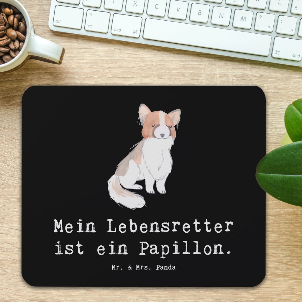 Mauspad Papillon Lebensretter Mauspad Büro, Computer zubehör, Büroausstattung, Arbeitszimmer, Mausunterlage, Einzigartiges Mauspad, PC Zubehör, Mousepad, Mauspad, Designer Mauspad, Hund, Hunderasse, Rassehund, Hundebesitzer, Geschenk, Tierfreund, Schenken, Welpe, Kontinentaler Zwergspaniel, Papillon