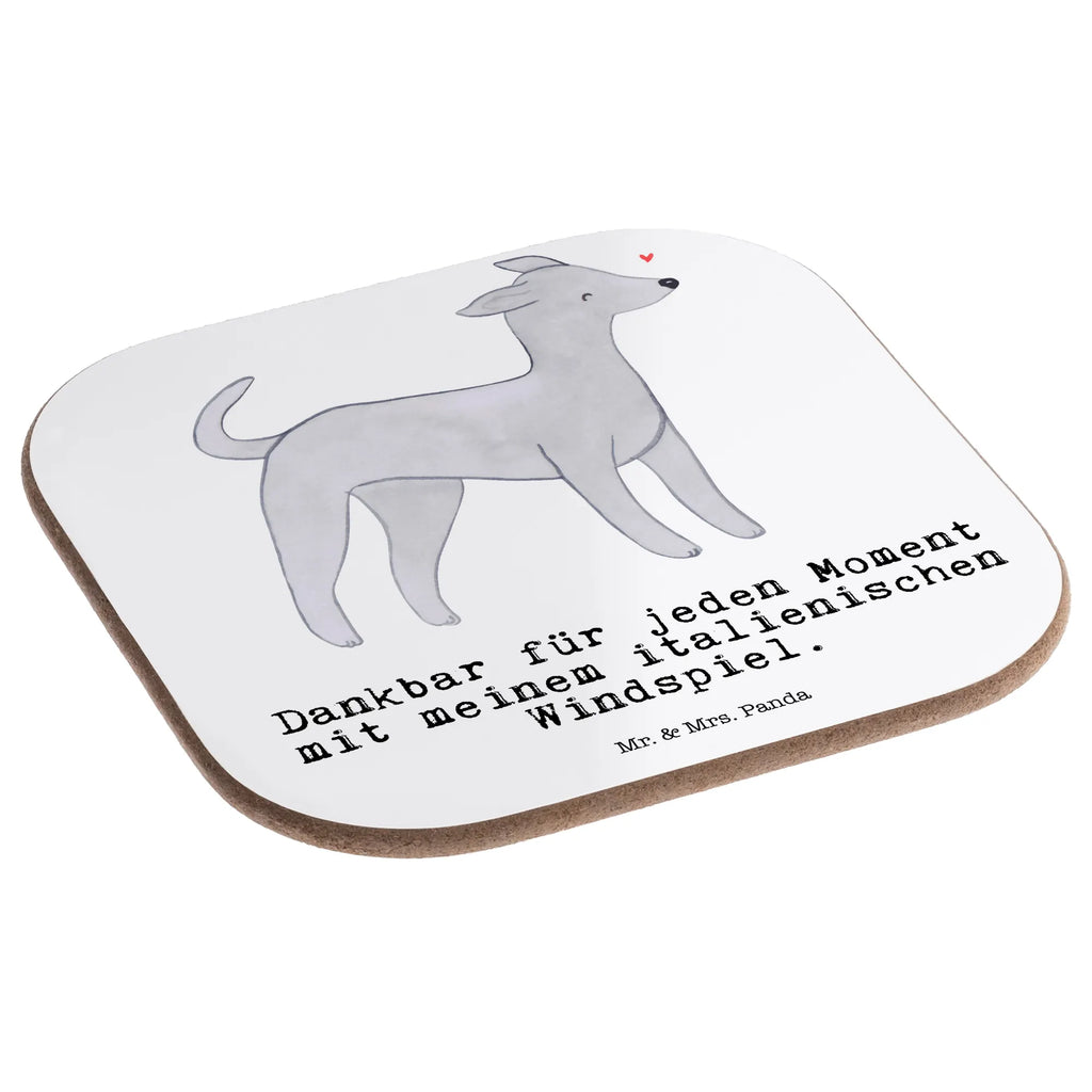 Square coaster Italian Greyhound Moment presents, breakfast, gifts, party, Coasters, gift, glass coasters, Dog, dog breed, purebred dog, dog owner, animal lover, giving, puppy