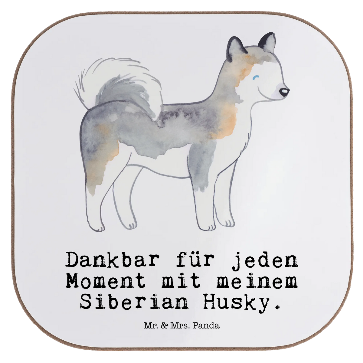 Square coaster Siberian Husky Moment glass coasters, Coasters, gift, party, breakfast, gifts, presents, Dog, dog breed, purebred dog, dog owner, animal lover, giving, puppy