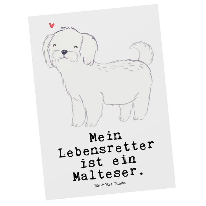 Postkarte Malteser Lebensretter