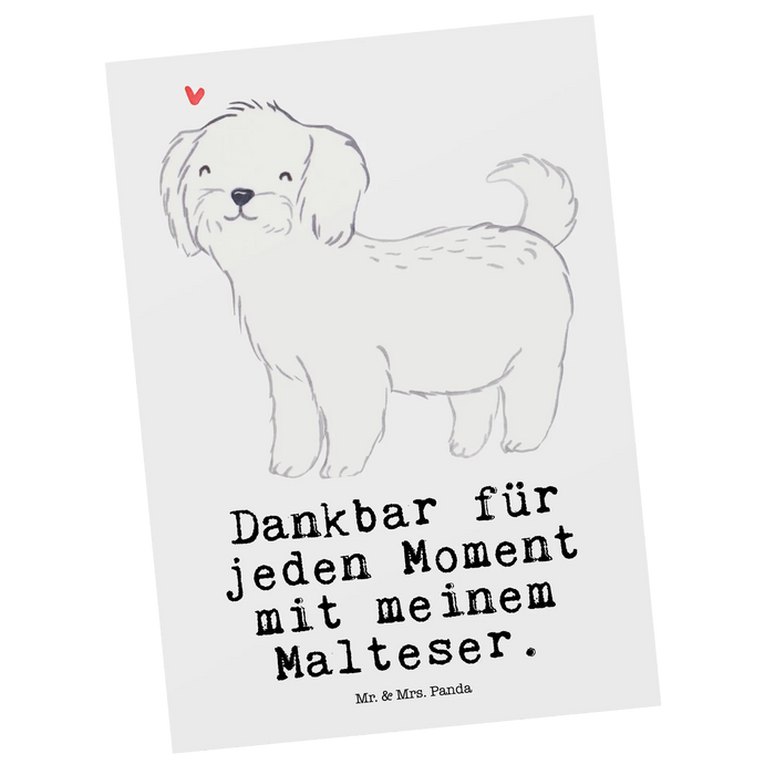 Postkarte Malteser Moment