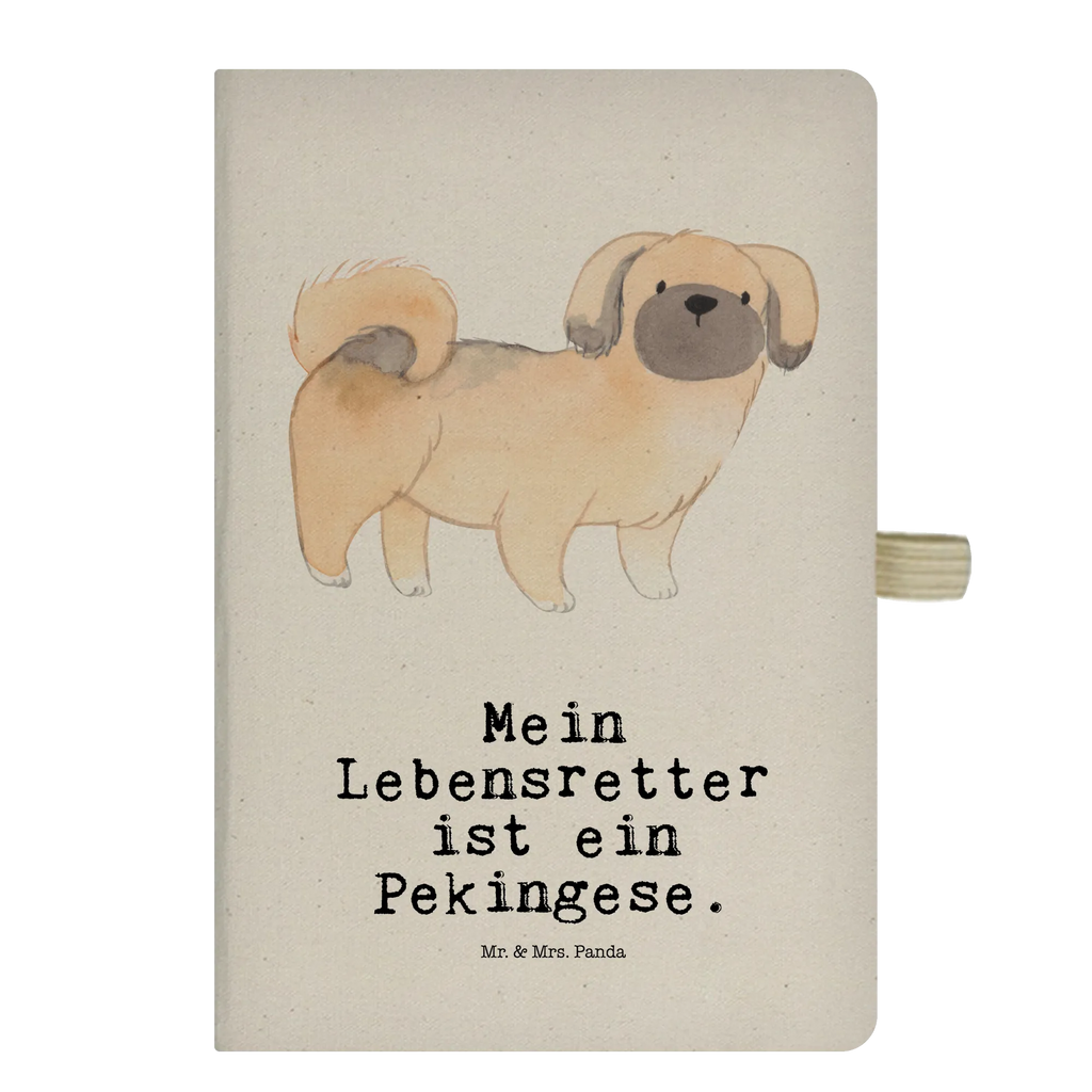 Cotton notebook Pekingese Lifesaver writing book, diary, address book, notes, journal, sketchbook, notebook, notepad, entry book, Dog, dog breed, purebred dog, dog owner, gift, animal lover, giving, puppy