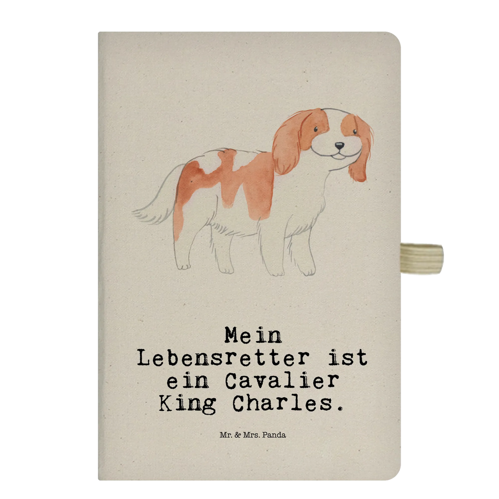 Cotton notebook Cavalier King Charles Spaniel lifesaver notebook, notes, notepad, entry book, journal, writing book, sketchbook, address book, diary, Dog, dog breed, purebred dog, dog owner, gift, animal lover, giving, puppy