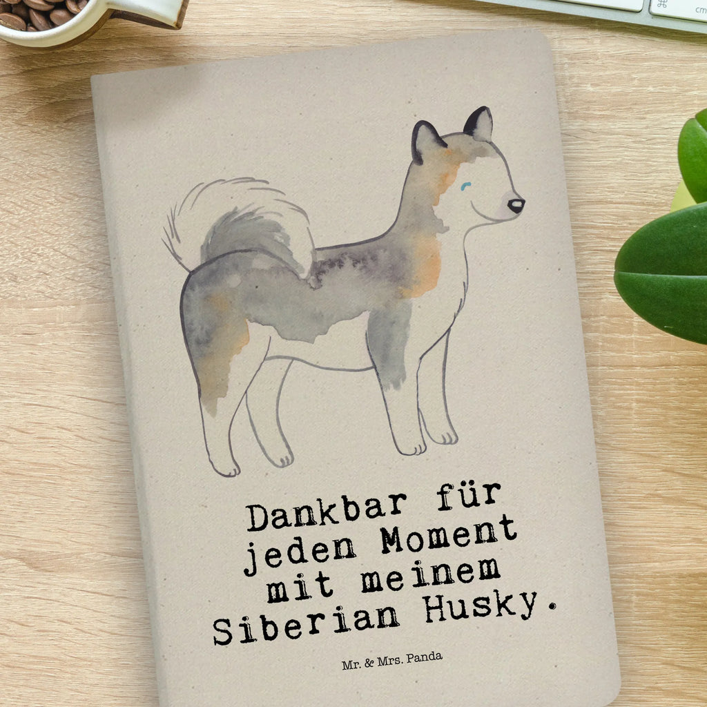Cotton notebook Siberian Husky Moment writing book, notes, journal, notepad, notebook, entry book, address book, sketchbook, diary, Dog, dog breed, purebred dog, dog owner, gift, animal lover, giving, puppy