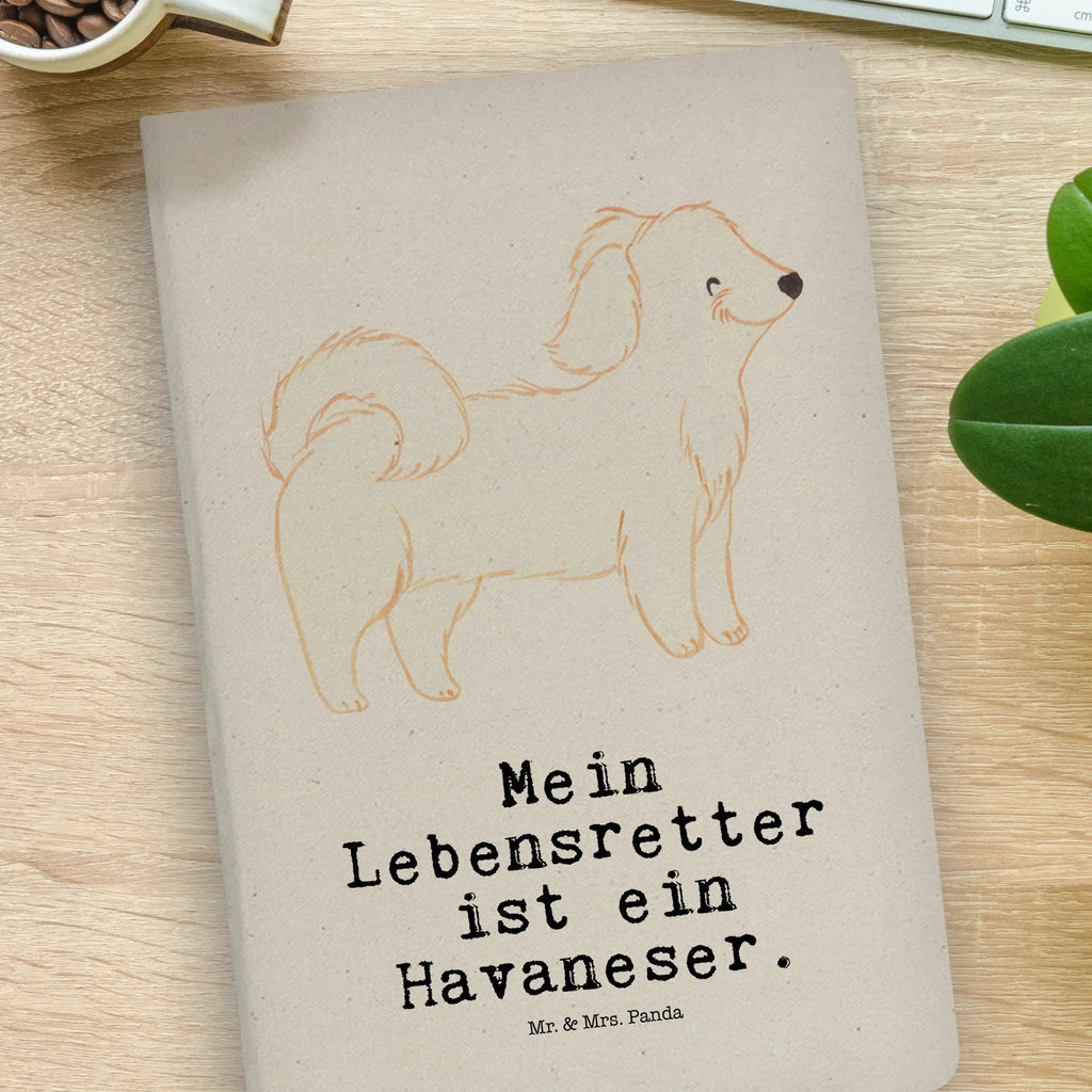 Cotton notebook Havanese Lifesaver notebook, sketchbook, writing book, journal, notes, notepad, diary, entry book, address book, Dog, dog breed, purebred dog, dog owner, gift, animal lover, giving, puppy