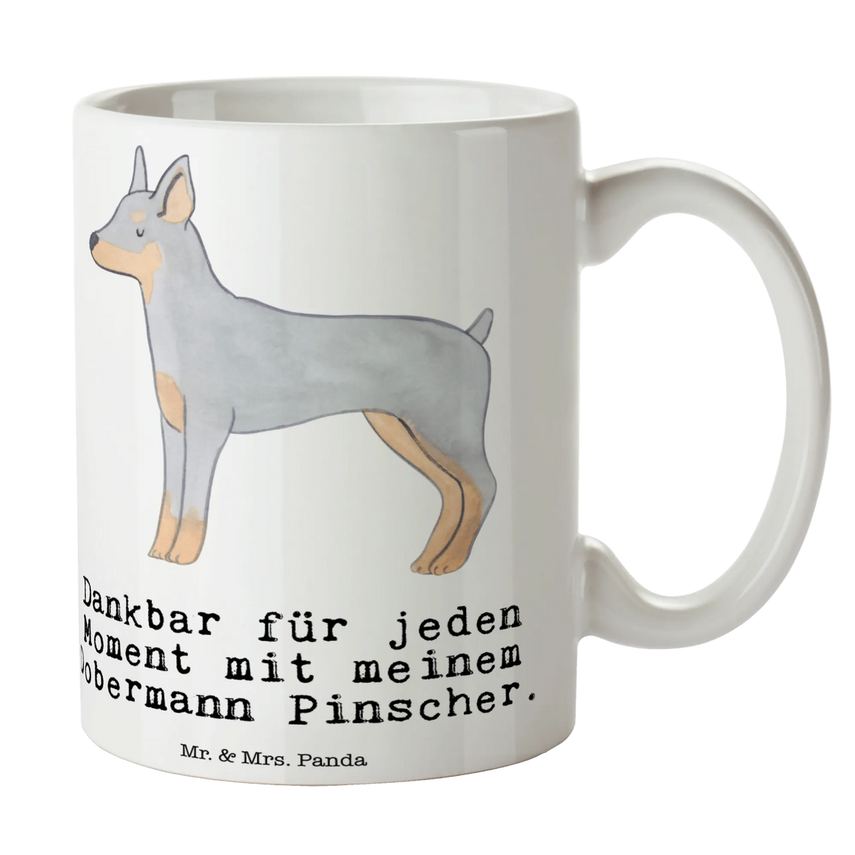 Mug Doberman Pinscher moment latte mug, mug with quotes, gift mug, tea mug, mug, mug with designs, coffee mug, office mug, porcelain mug, personalized mug, novelty mug, custom mug, ceramic mug, Dog, dog breed, purebred dog, dog owner, gift, animal lover, giving, puppy