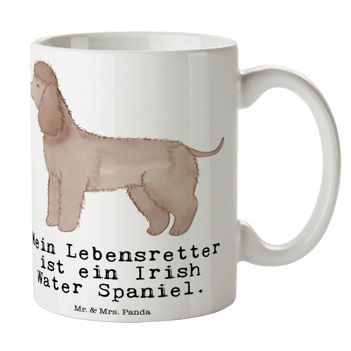 Mug Irish Water Spaniel Lifesaver porcelain mug, tea mug, mug with designs, novelty mug, gift mug, coffee mug, custom mug, mug, mug with quotes, ceramic mug, office mug, latte mug, personalized mug, Dog, dog breed, purebred dog, dog owner, gift, animal lover, giving, puppy