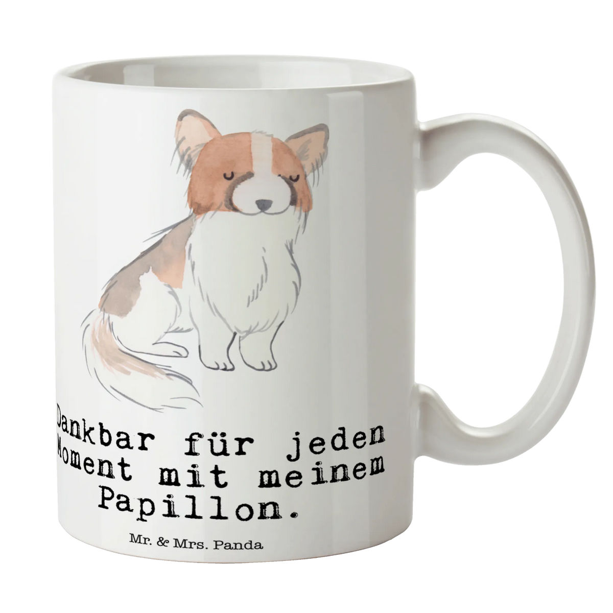 Kubek Papillon Chwila Pies, rasa psa, pies rasowy, właściciel psa, prezent, miłośnik zwierząt, dawanie, szczeniak
