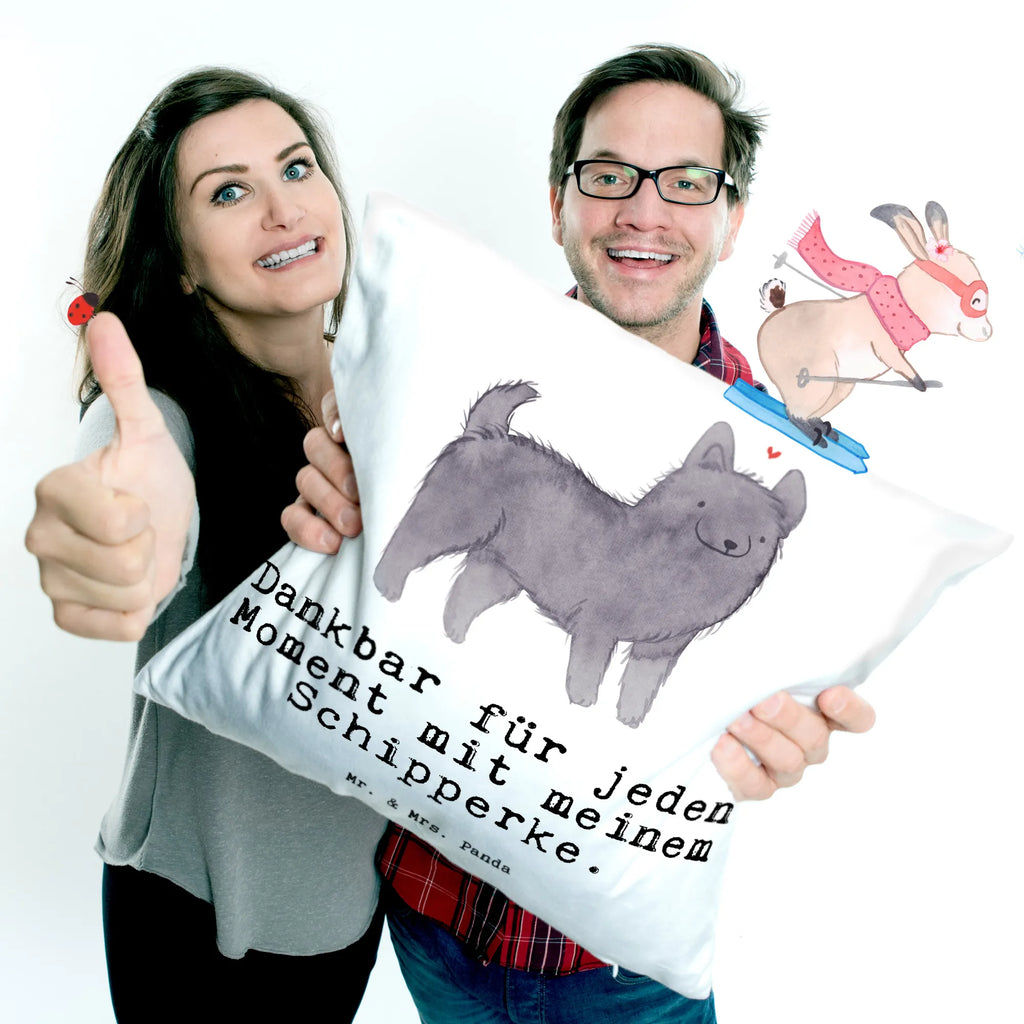 Cushion Schipperke moment 40 x 40, Pillow, pad, cushion, settee, sofa, couch, fluffy, pillows, pillow case, 40x40, bedroom, bed, soft, Dog, dog breed, purebred dog, dog owner, gift, animal lover, giving, puppy