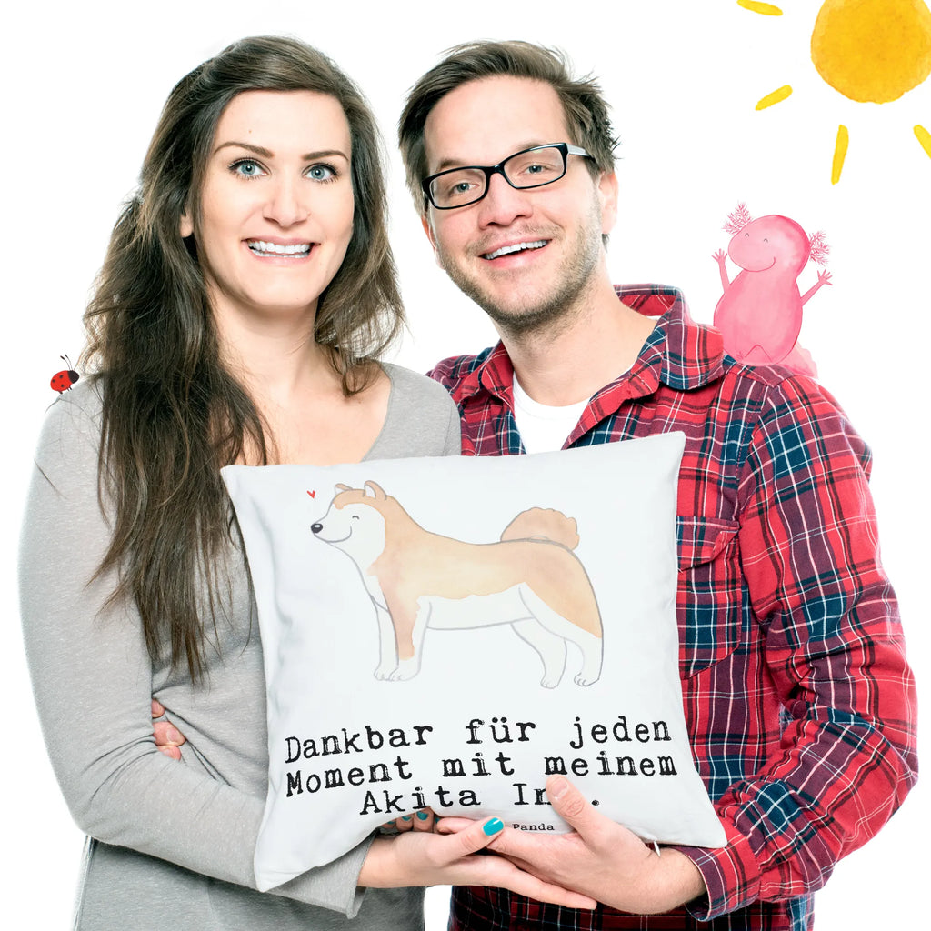 Cushion Akita Inu Moment bedroom, sofa, bed, Pillow, fluffy, soft, pillows, 40 x 40, pad, 40x40, pillow case, settee, cushion, couch, Dog, dog breed, purebred dog, dog owner, gift, animal lover, giving, puppy