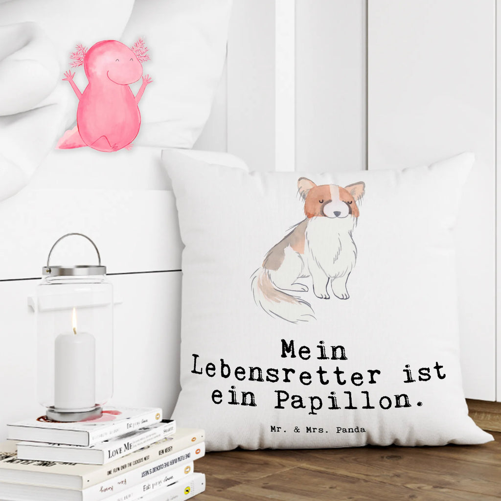 Cushion Butterfly Lifesaver 40 x 40, pillows, sofa, Pillow, bedroom, 40x40, bed, settee, soft, pad, fluffy, pillow case, couch, cushion, Dog, dog breed, purebred dog, dog owner, gift, animal lover, giving, puppy