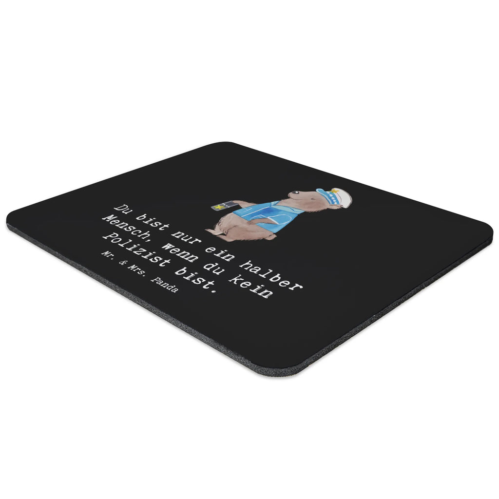 Mouse mat Police officer Heart Gift, saying, mousepad, fun, Student, PC, Mouse, Office, Mouse Pad, Pad, Motif, Work, Study, Print, gift, gift idea, best, farewell gift, passing exam, anniversary, retirement, promotion, job start, sayings, funny, profession