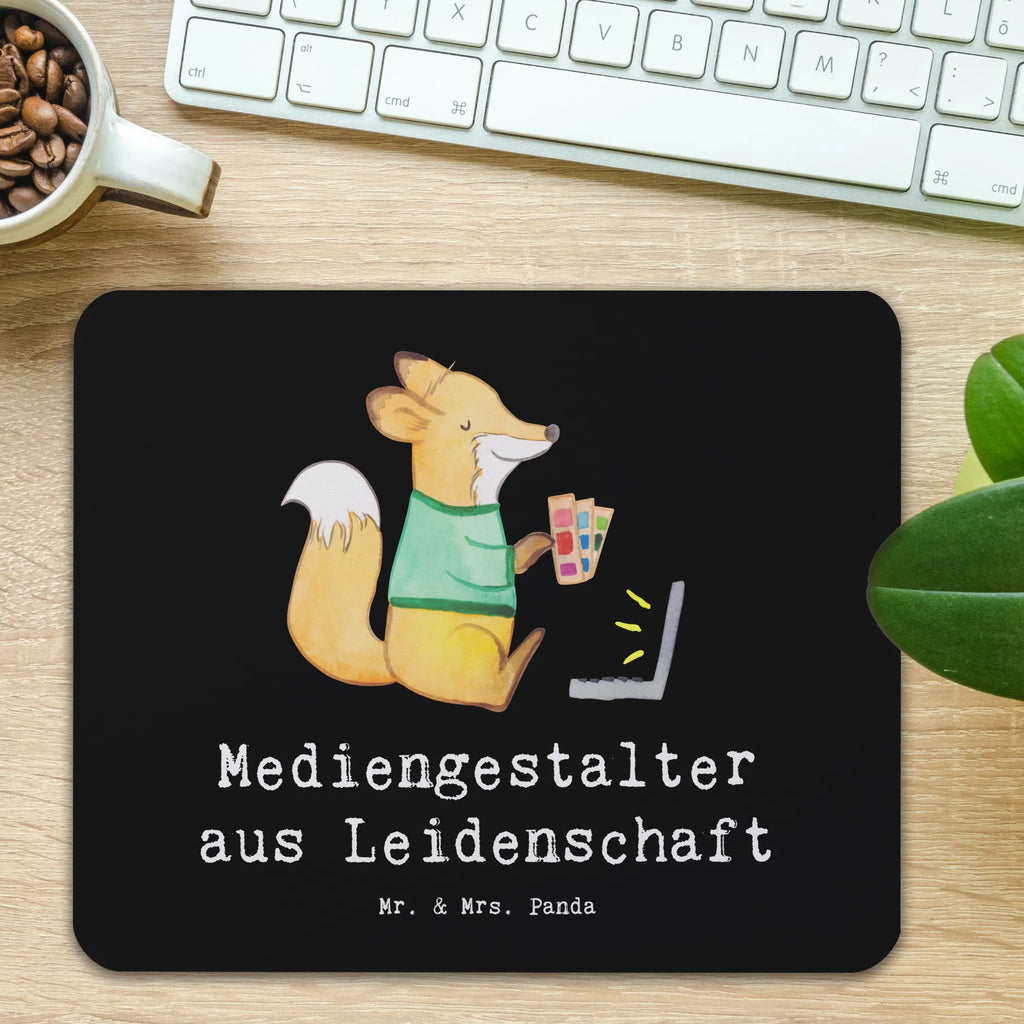 Mouse mat Media Designer Passion Print, mousepad, Study, saying, Office, Mouse, Student, Work, fun, Motif, Mouse Pad, Gift, Pad, PC, gift, gift idea, best, farewell gift, passing exam, anniversary, retirement, promotion, job start, sayings, funny, profession