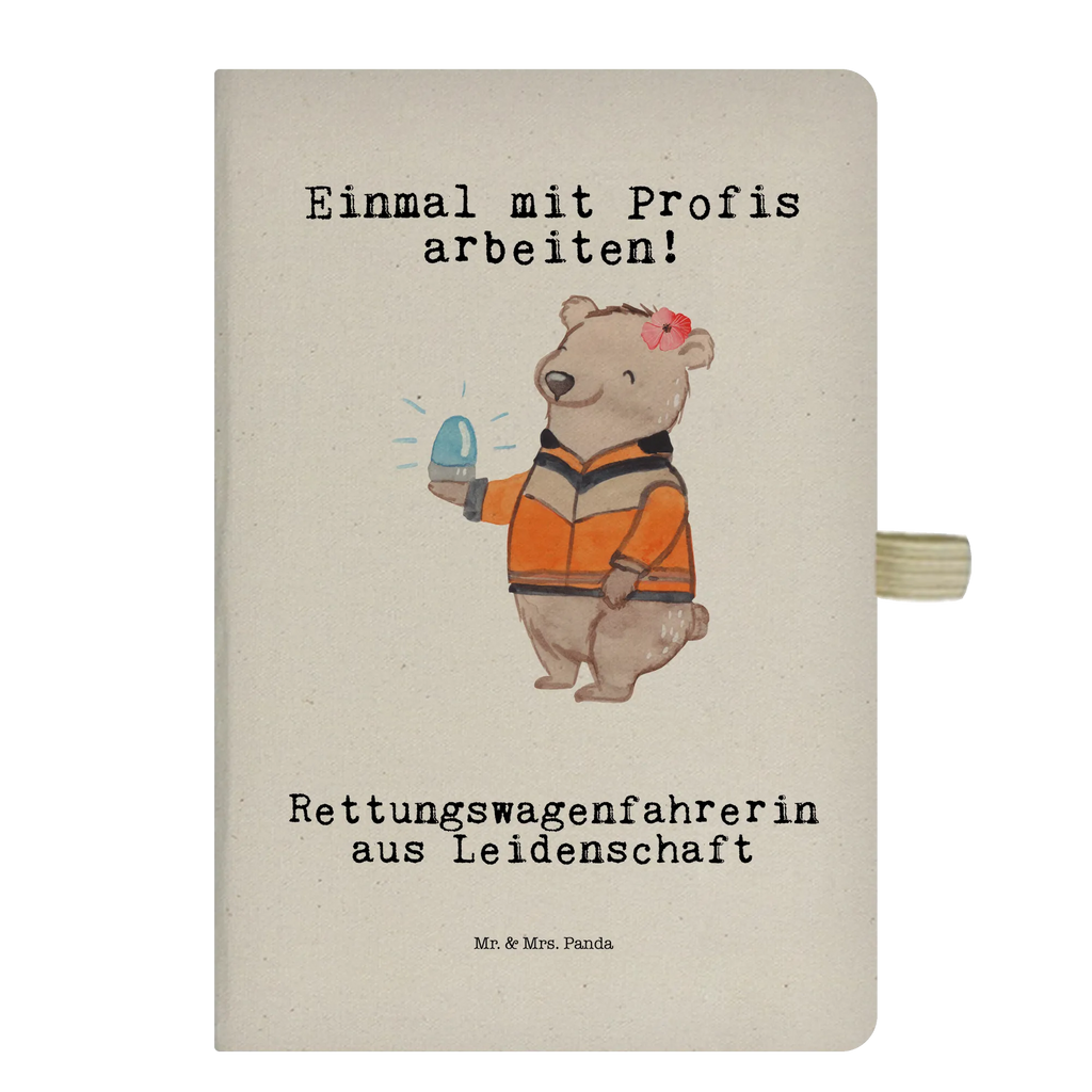 Cotton notebook Ambulance driver Passion writing book, journal, notepad, notes, entry book, address book, notebook, diary, sketchbook, gift, gift idea, best, farewell gift, passing exam, anniversary, retirement, promotion, job start, sayings, funny, profession