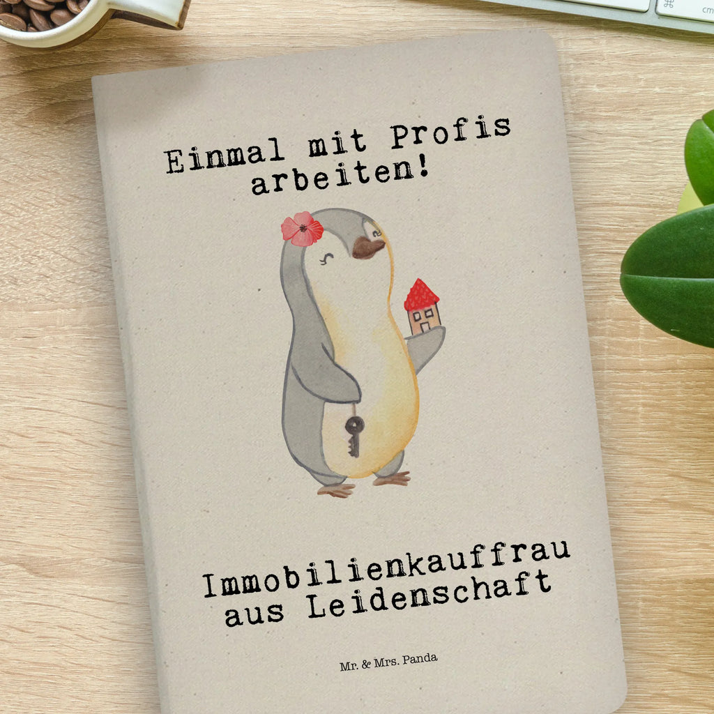 Cotton notebook Real estate agent Passion writing book, sketchbook, diary, address book, journal, notes, entry book, notepad, notebook, gift, gift idea, best, farewell gift, passing exam, anniversary, retirement, promotion, job start, sayings, funny, profession