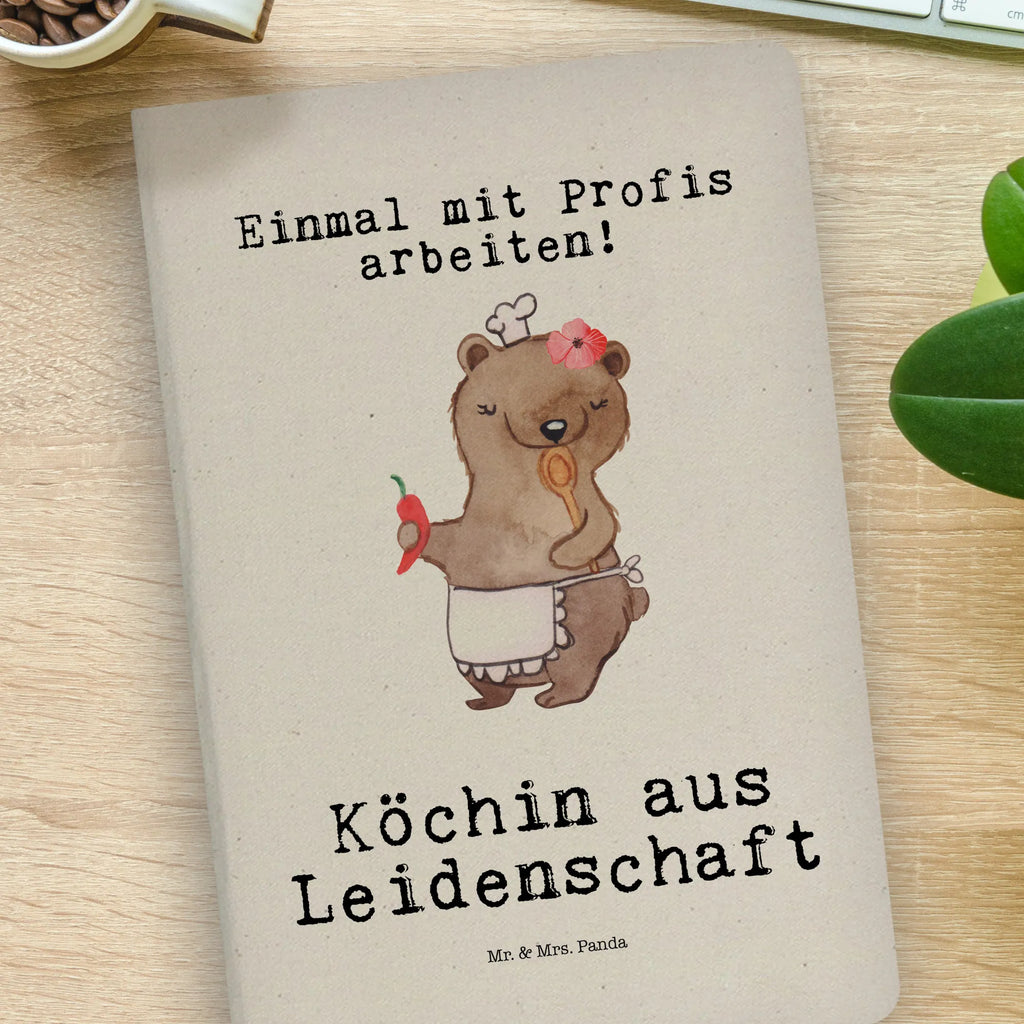 Cotton notebook Cook Passion journal, writing book, entry book, address book, notes, notebook, sketchbook, notepad, diary, gift, gift idea, best, farewell gift, passing exam, anniversary, retirement, promotion, job start, sayings, funny, profession