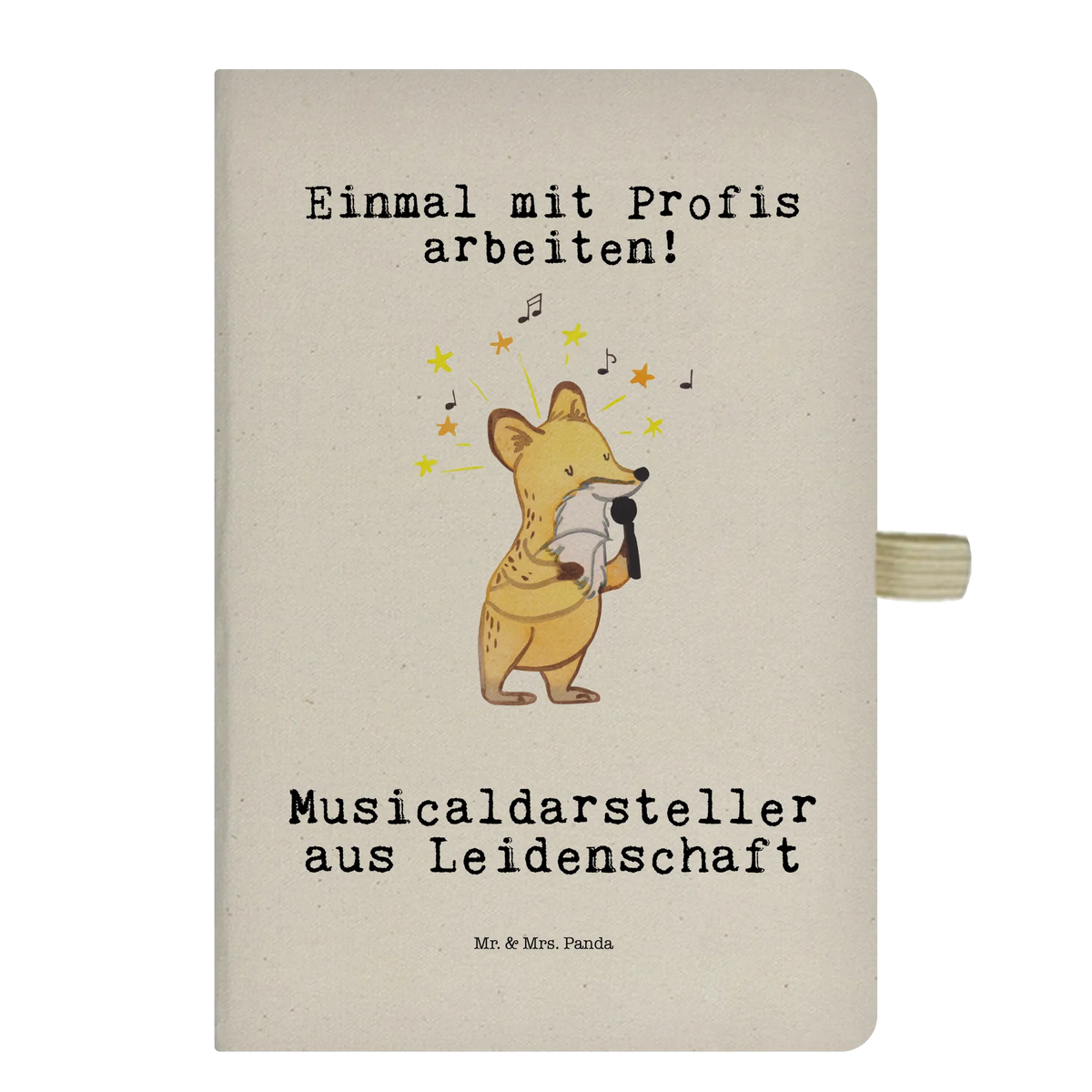 Cotton notebook musical actor passion notepad, diary, sketchbook, notes, entry book, notebook, writing book, address book, journal, gift, gift idea, best, farewell gift, passing exam, anniversary, retirement, promotion, job start, sayings, funny, profession