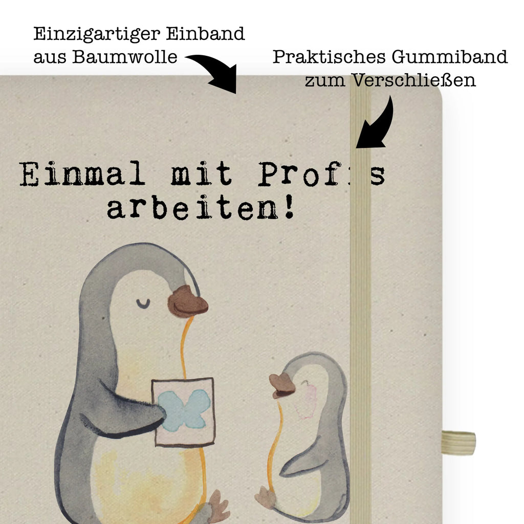 Bawełniany notatnik DIN A4 logopeda pasja Zawód, Wykształcenie, Jubileusz, Pożegnanie, Emerytura, Kolega, Koleżanka, Prezent, Dawać, Pracownik, Współpracownik, Firma, Dziękuję, Dziękuję bardzo