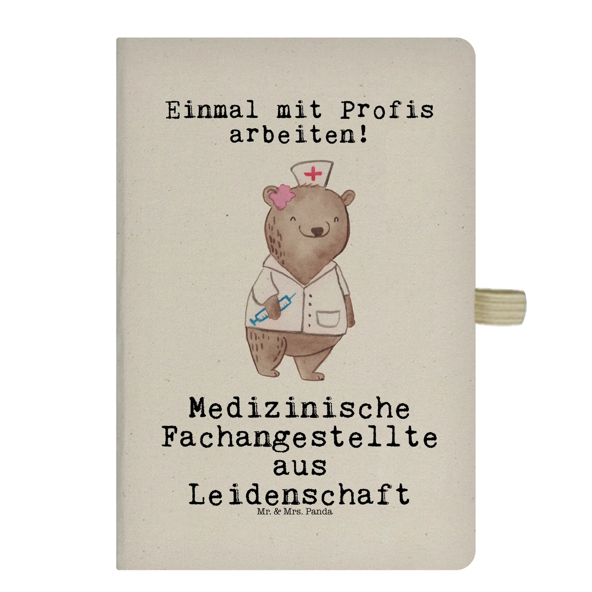 Cotton notebook Medical Assistant Passion gift, sayings, gift idea, best, farewell gift, passing exam, anniversary, retirement, promotion, job start, profession