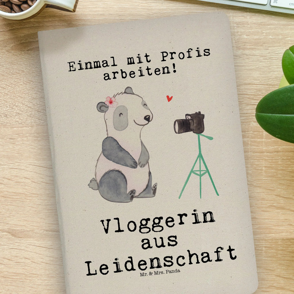 Cotton notebook vlogger Passion writing book, diary, sketchbook, entry book, notebook, notepad, address book, notes, journal, gift, gift idea, best, farewell gift, passing exam, anniversary, retirement, promotion, job start, sayings, funny, profession