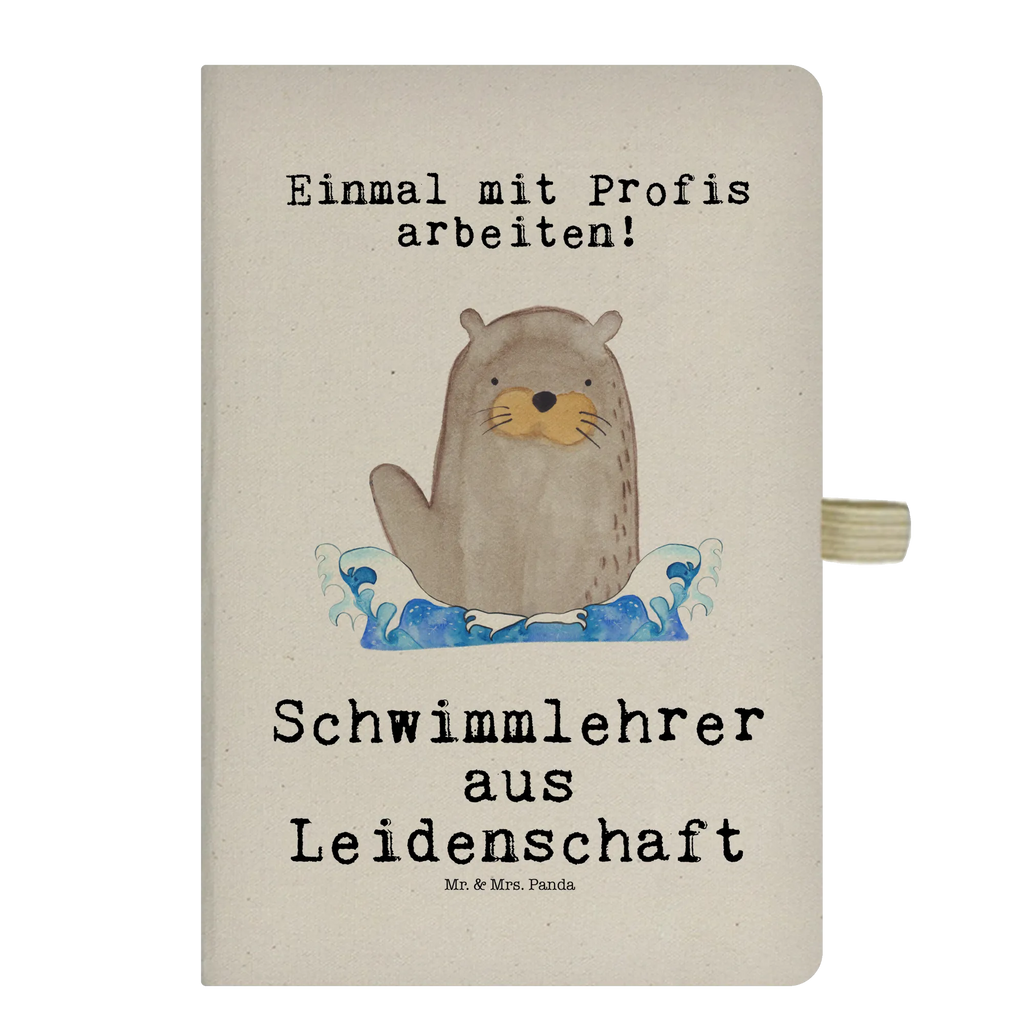 Cotton notebook Swimming Instructor Passion notepad, notes, writing book, diary, journal, entry book, sketchbook, notebook, address book, gift, gift idea, best, farewell gift, passing exam, anniversary, retirement, promotion, job start, sayings, funny, profession