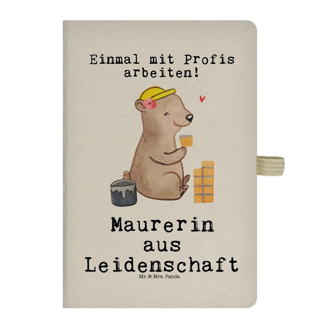 Cotton notebook bricklayer Passion writing book, journal, entry book, notepad, notes, address book, sketchbook, diary, notebook, gift, gift idea, best, farewell gift, passing exam, anniversary, retirement, promotion, job start, sayings, funny, profession