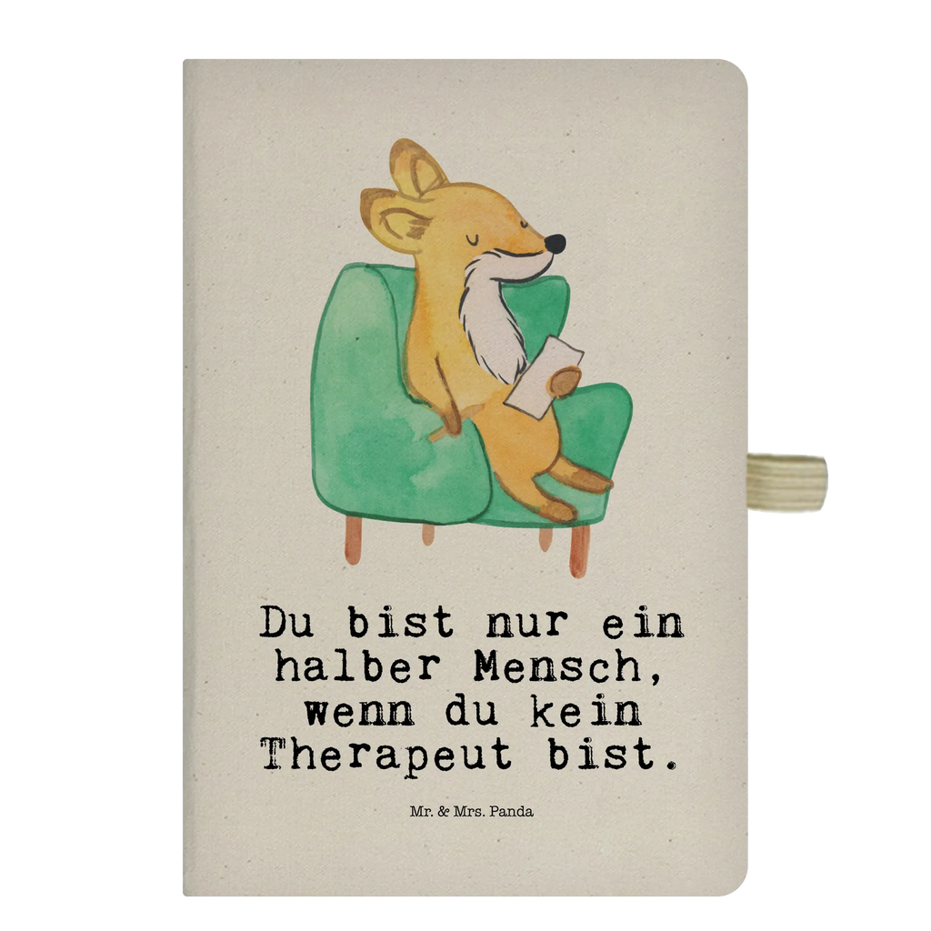 Cotton notebook Therapist Heart notebook, journal, notepad, writing book, diary, notes, entry book, address book, sketchbook, gift, gift idea, best, farewell gift, passing exam, anniversary, retirement, promotion, job start, sayings, funny, profession