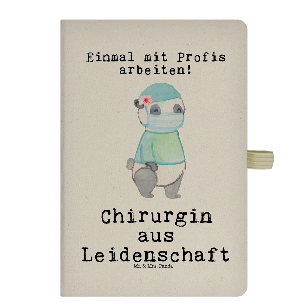 Bawełniany notatnik DIN A4 chirurg Pasja Zawód, Wykształcenie, Jubileusz, Pożegnanie, Emerytura, Kolega, Koleżanka, Prezent, Dawać, Pracownik, Współpracownik, Firma, Dziękuję, Dziękuję bardzo