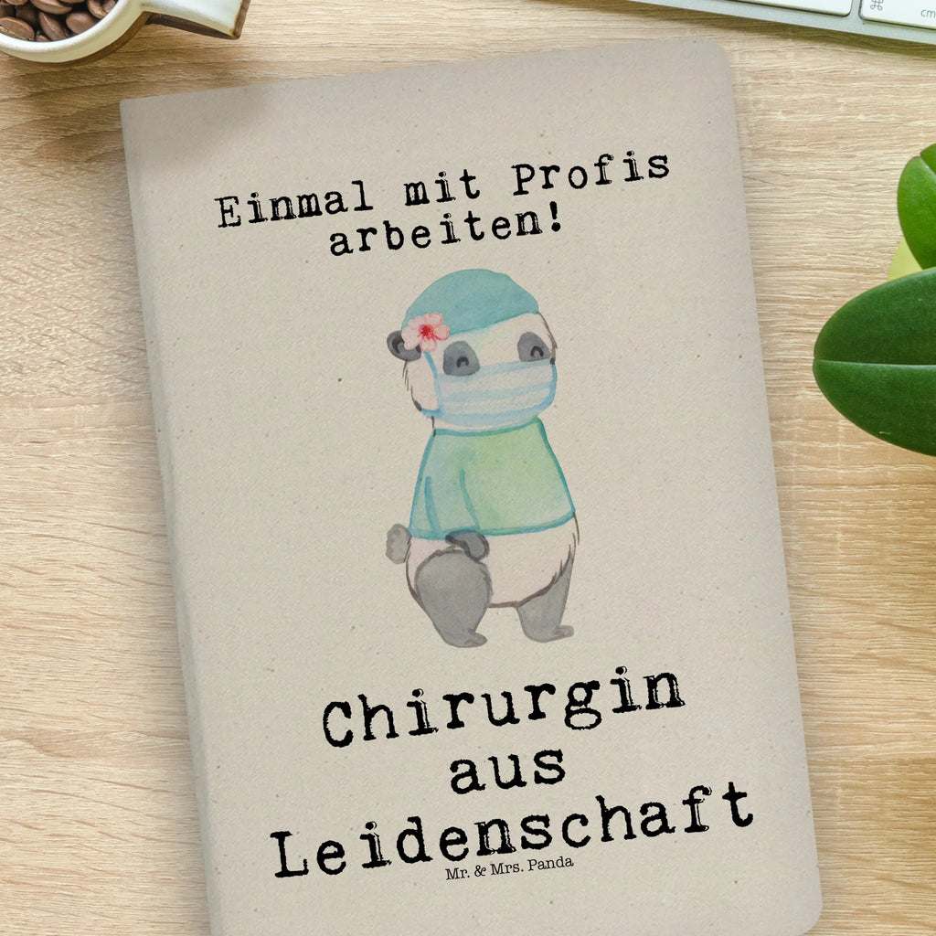 Bawełniany notatnik DIN A4 chirurg Pasja Zawód, Wykształcenie, Jubileusz, Pożegnanie, Emerytura, Kolega, Koleżanka, Prezent, Dawać, Pracownik, Współpracownik, Firma, Dziękuję, Dziękuję bardzo