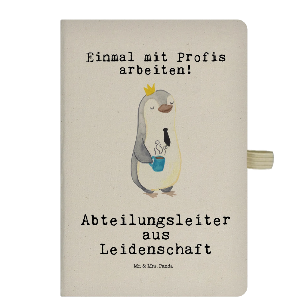 Bawełniany notatnik DIN A4 kierownik działu pasja Zawód, Wykształcenie, Jubileusz, Pożegnanie, Emerytura, Kolega, Koleżanka, Prezent, Dawać, Pracownik, Współpracownik, Firma, Dziękuję, Dziękuję bardzo