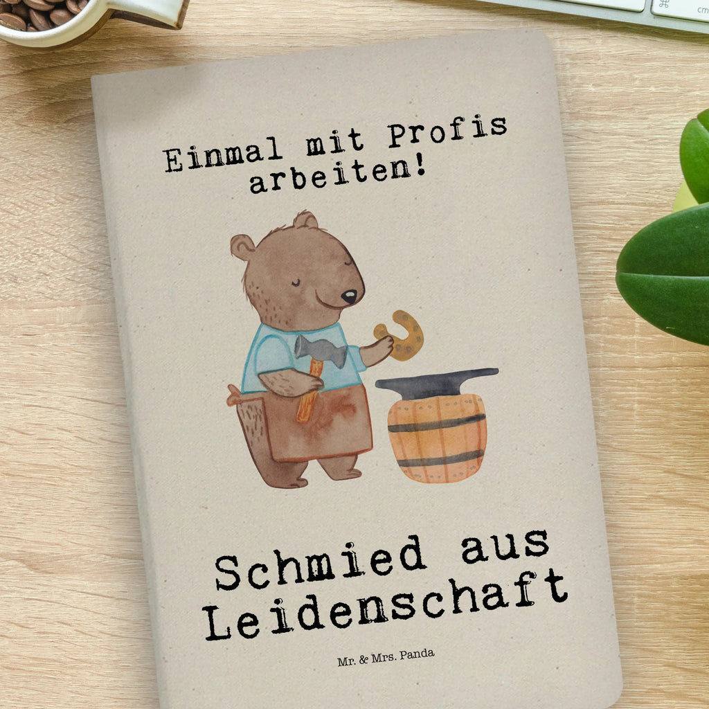 Cotton notebook blacksmith Passion notes, address book, diary, entry book, writing book, journal, notebook, sketchbook, notepad, gift, gift idea, best, farewell gift, passing exam, anniversary, retirement, promotion, job start, sayings, funny, profession