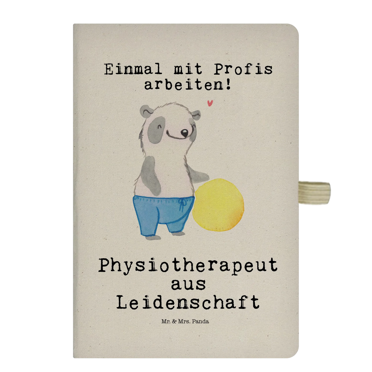 Cotton notebook Physiotherapist Passion best, farewell gift, passing exam, anniversary, gift, retirement, promotion, gift idea, job start, profession, sayings