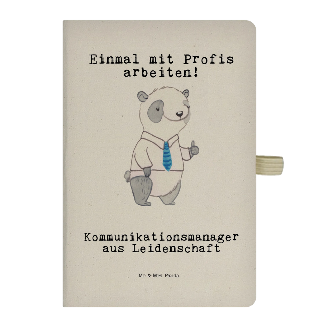 Bawełniany notatnik DIN A4 manager ds. komunikacji pasja Zawód, Wykształcenie, Jubileusz, Pożegnanie, Emerytura, Kolega, Koleżanka, Prezent, Dawać, Pracownik, Współpracownik, Firma, Dziękuję, Dziękuję bardzo
